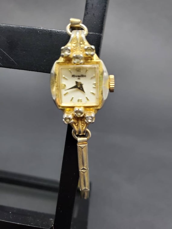 1960s Square Face Hamilton Lady's Wrist Watch need