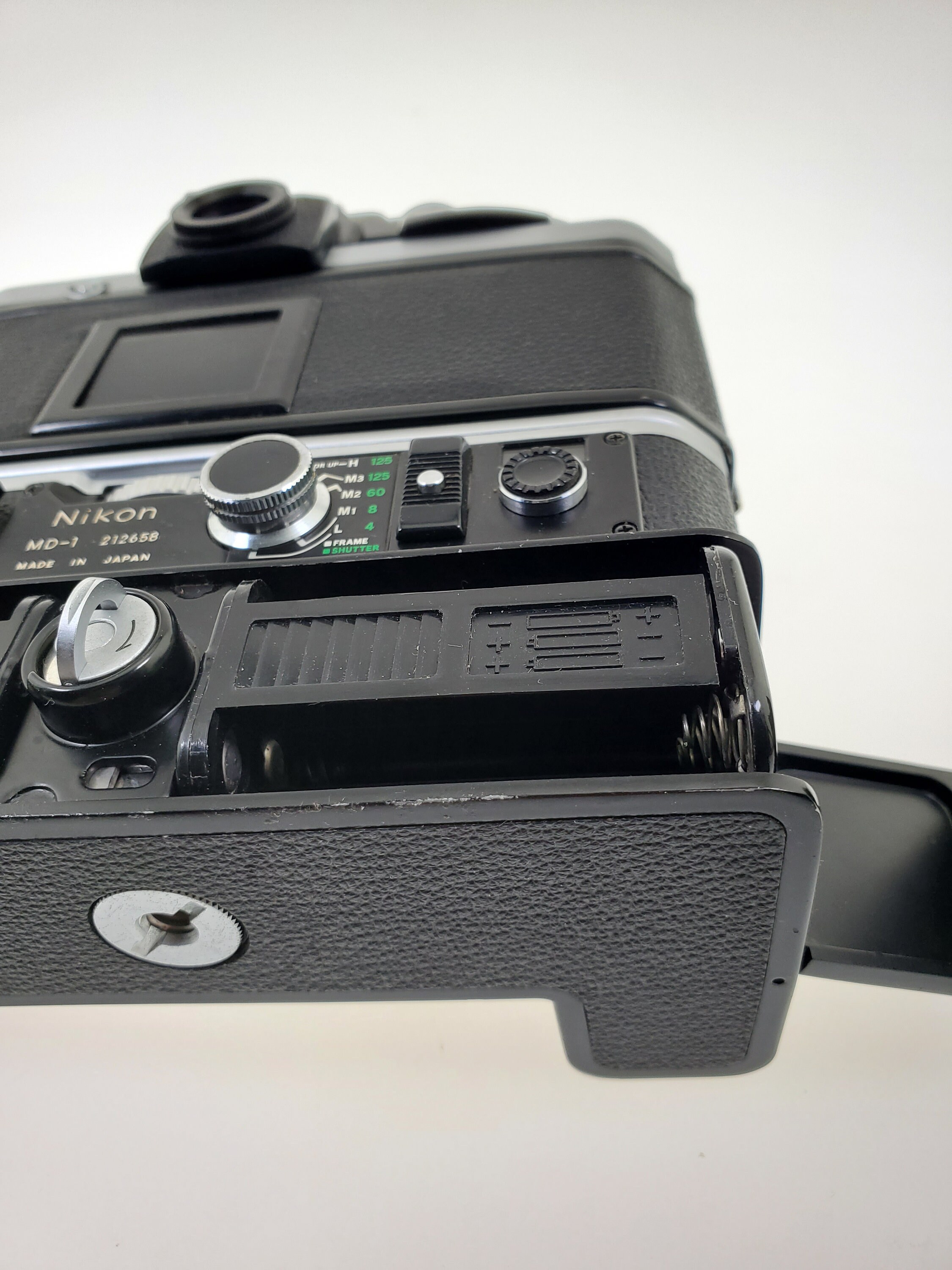 1973 Nikon FA 35mm Film Camera Body Only With MD-1 Motor