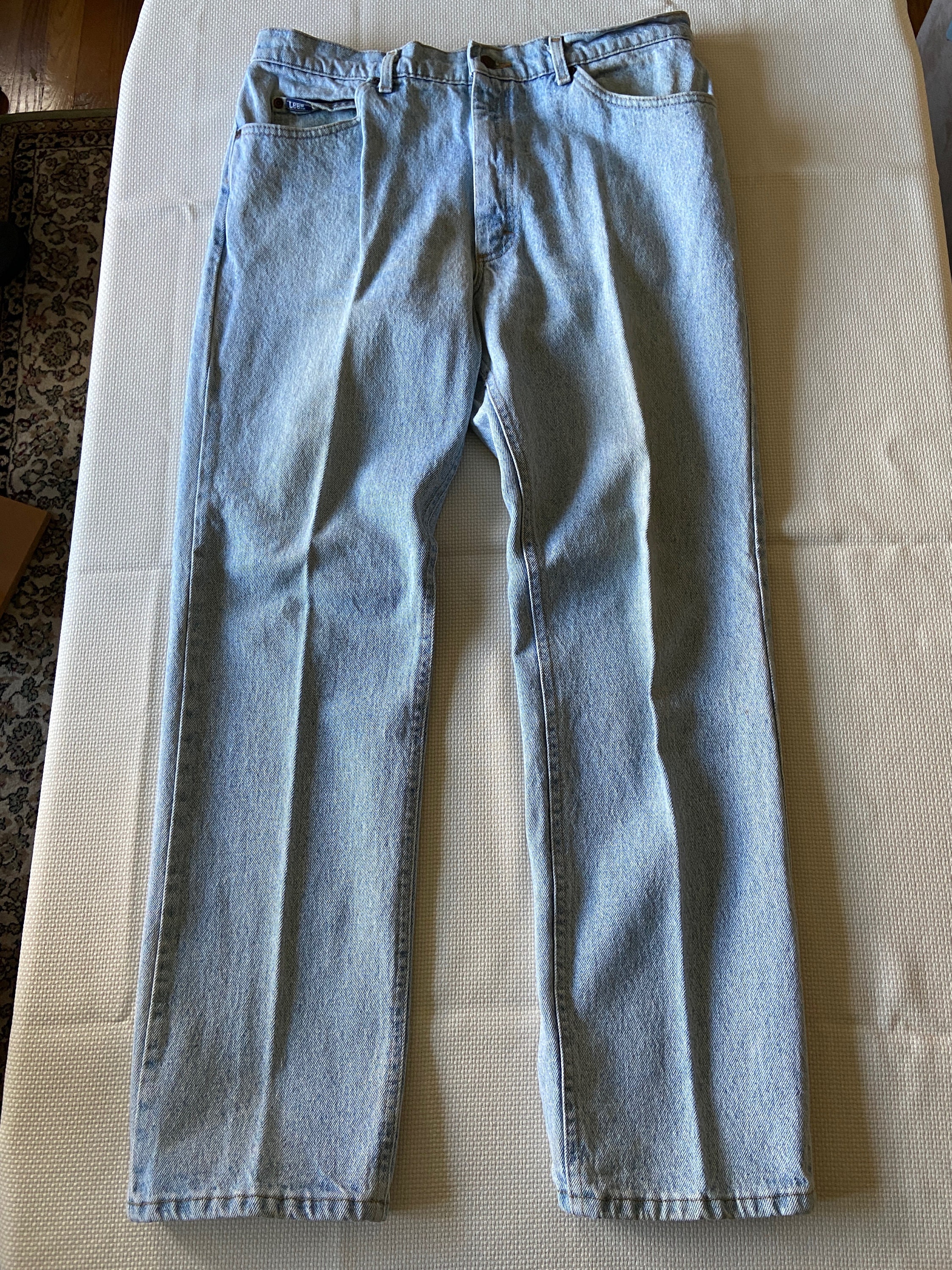 Men's Signature Premium Denim Carpenter Pant Raw Indigo 30x34, Cotton | L.L.Bean
