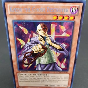 Kycoo el Destructor Fantasma Yugioh Holographic 1.ª Edición Juego de Cartas Coleccionables 1996 Copyright 2012 Fecha de Lanzamiento