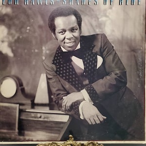 1980 Lou Rawls Shades of Blue LP PIR 84572 Philadelphia International Records Vinyl Record Album
