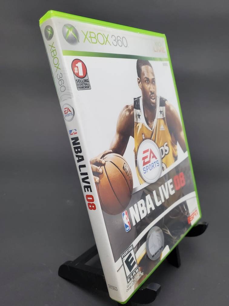XBOX 360 LIVE NBA Live 08 Basketball Microsoft Video Game Cd