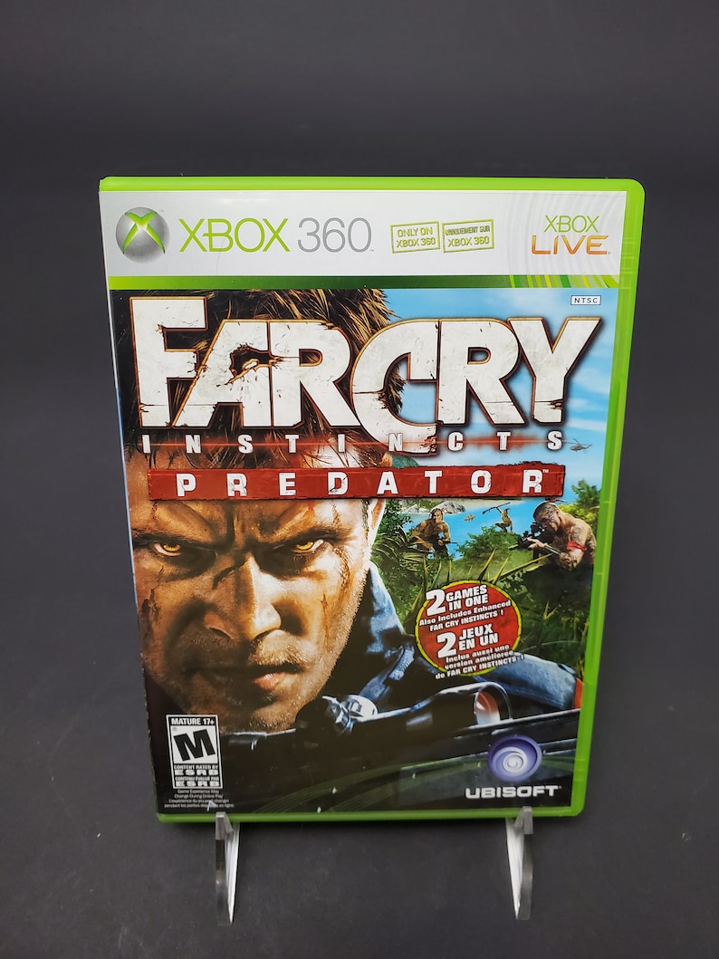 Xbox Live Far Cry Instincts Predator Xbox Live Microsoft Video Game CD image 1
