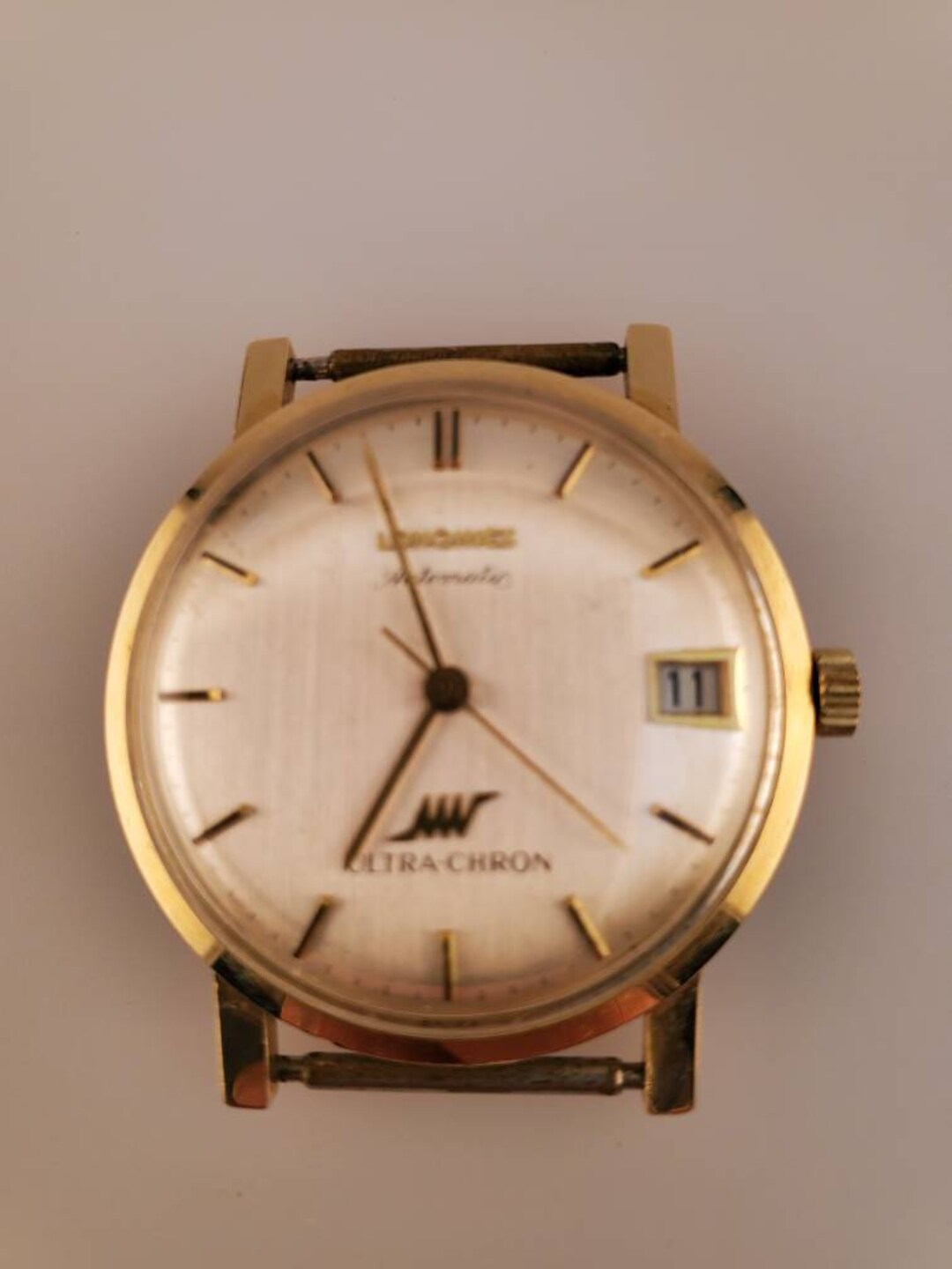 Men s 14k Gold Longines Ultra Chron Automatic Calendar Watch 1960s Longines Mens Ultra Chrom 14k Men s Watch Mid Century Modern Wristwatc Etsy