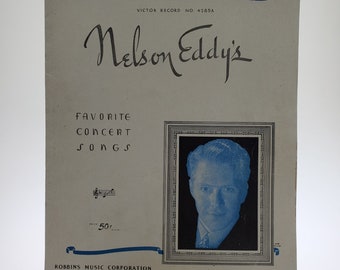 1935 When I Grow Too Old To Dream de Nelson Eddy, paroles de chansons, paroles de Hammerstein, musique de Romberg et édition de Robbins Music Corp