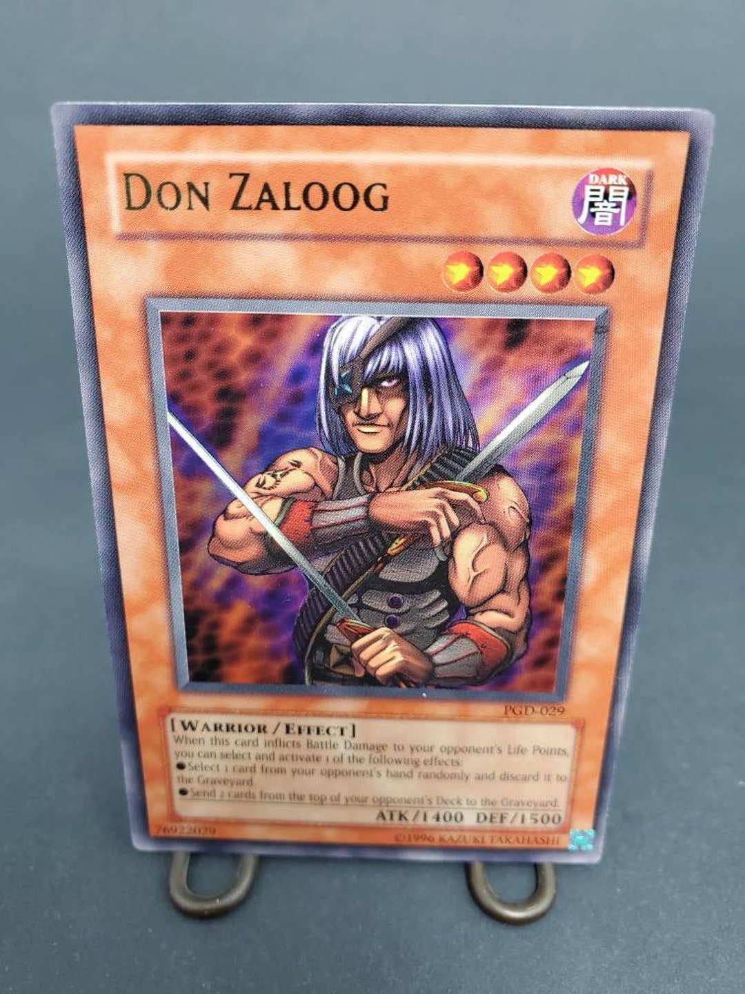 DON ZALOOG 首領ザルーグ PGD-029 yugioh Don Zaloog PGD-029 Unlimited Edition Ultra Rare