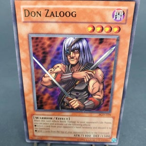 Don Zaloog PGD-029 Juego de cartas coleccionables holográficas ultra raras de Yugioh Copyright 1996 Fecha de lanzamiento 2003