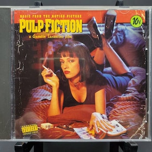 1994 Pulp Fiction Music from the Motion Picture a Quentin Tarantino Film Compact Disc MCAD 11103 MCA CD Isbn 0 20831 1071 2 51