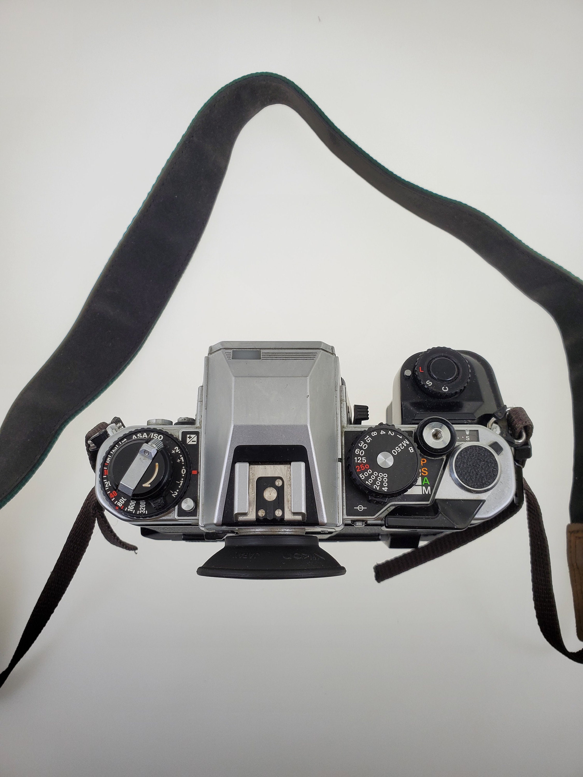 1985 Nikon FA 35mm Film Camera Body With MD-15 Motor Drive
