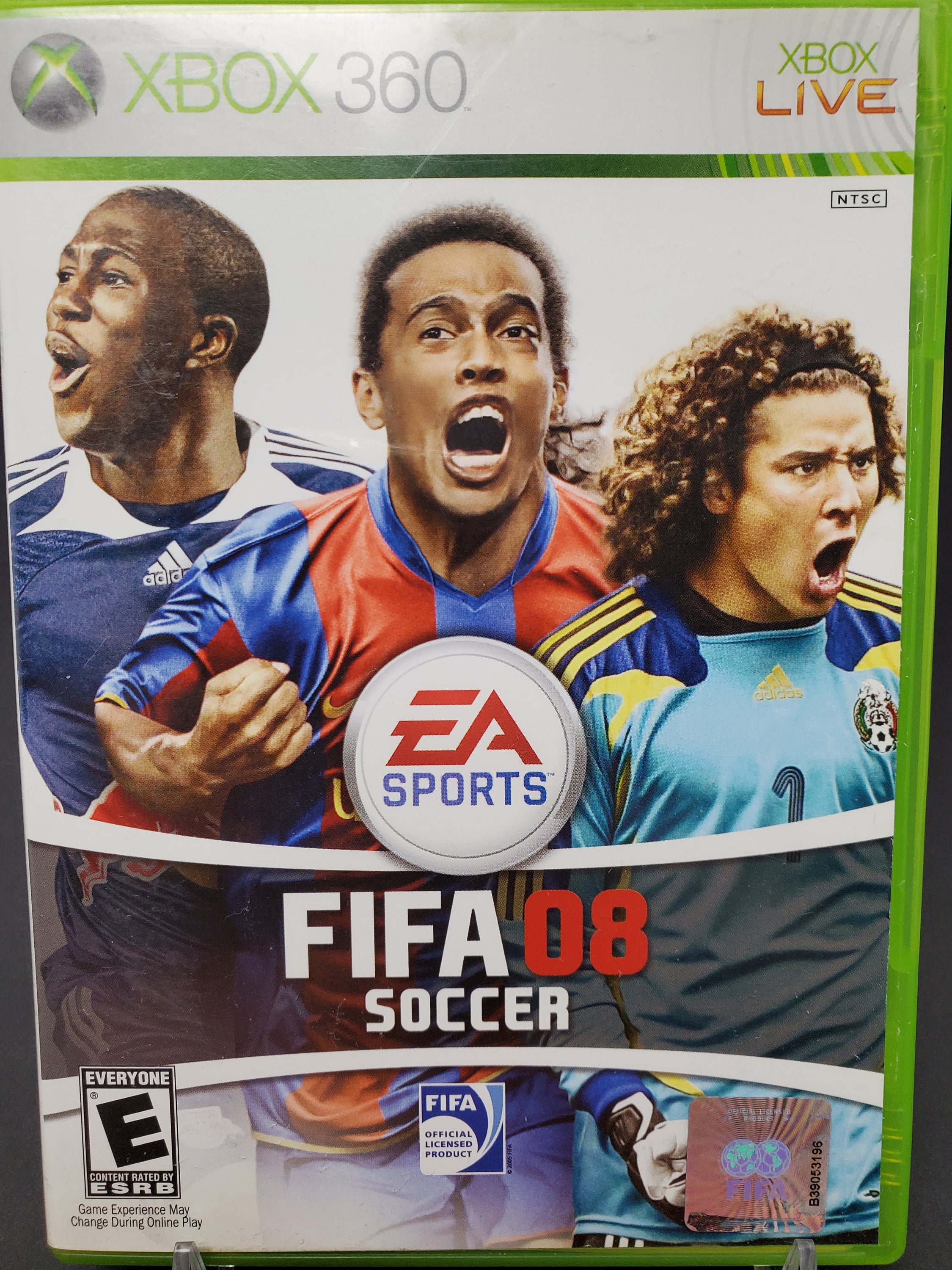 Xbox 360 Fifa 08 Fußball Xbox Live Microsoft Videospiel-CD