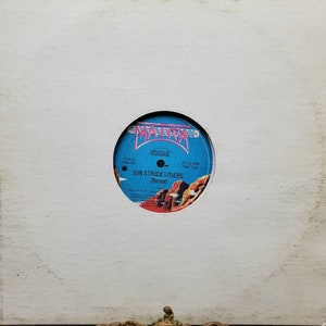 1983 Voggue Sun Struck Lovers Single Promo LP 12MA 031 Vinyl Record Album