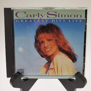 1987 Carly Simon Greatest Hits Live CD Compact Disc