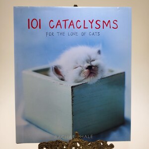 2004 101 Cataclysms For The Love Of Cats Hardcover Book by Rachel Hale published by Bulfinch