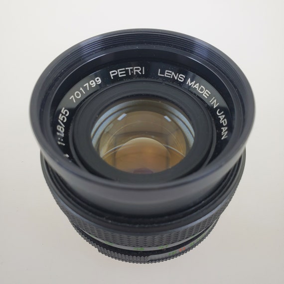 1980s Petri CC Auto Zoom 1:18/55 Camera Zoom Lens Made in