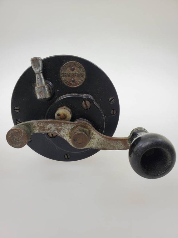 Buy 1940s Seal Beach Free Spool Ocean City Maryland Conventional Fishing Reel  With Bakelite Handle and Body Online in India 