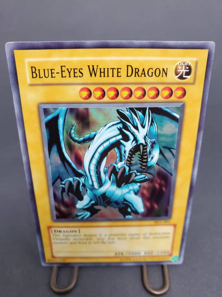青眼の白龍 SKE 001 遊戯王 ホログラフィックカード