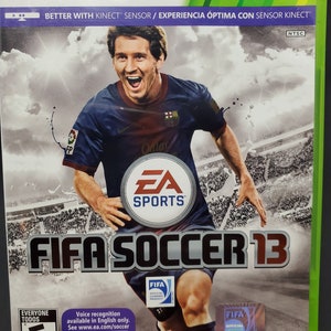 Xbox 360 Fifa Soccer 13 Xbox Live Microsoft Video Game CD image 2