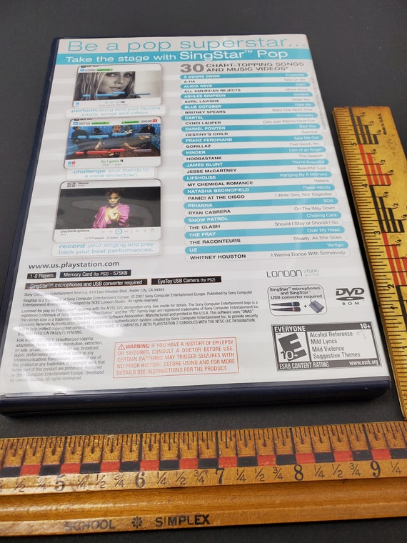 Playstation 2 cheap singstar
