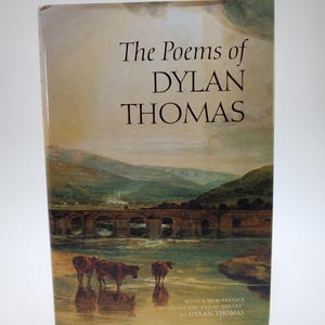 2003 Wiersze Dylana Thomasa z nowym wstępem Notatki o sztuce poezji Książka w twardej oprawie autorstwa Dylana Thomasa wydana przez New Directions