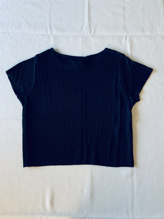 L, Vintage 90s Fine Knit Top, CK Calvin Klein Top… - image 2