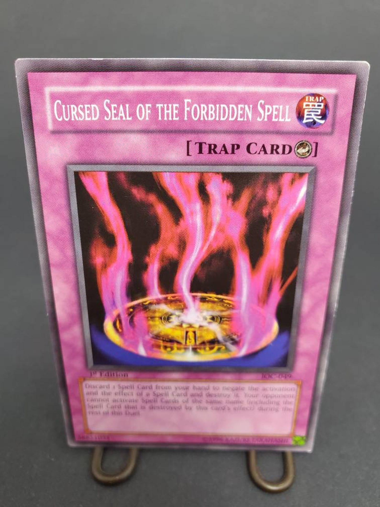 Cursed Seal of the Forbidden Spell IOC 049 Yugioh 1st Edition Etsy