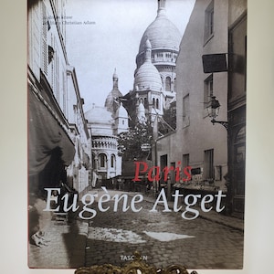Paris Eugene Atget Livre relié par Andreas Krase Ed Hans Christian Adam publié par Taschen