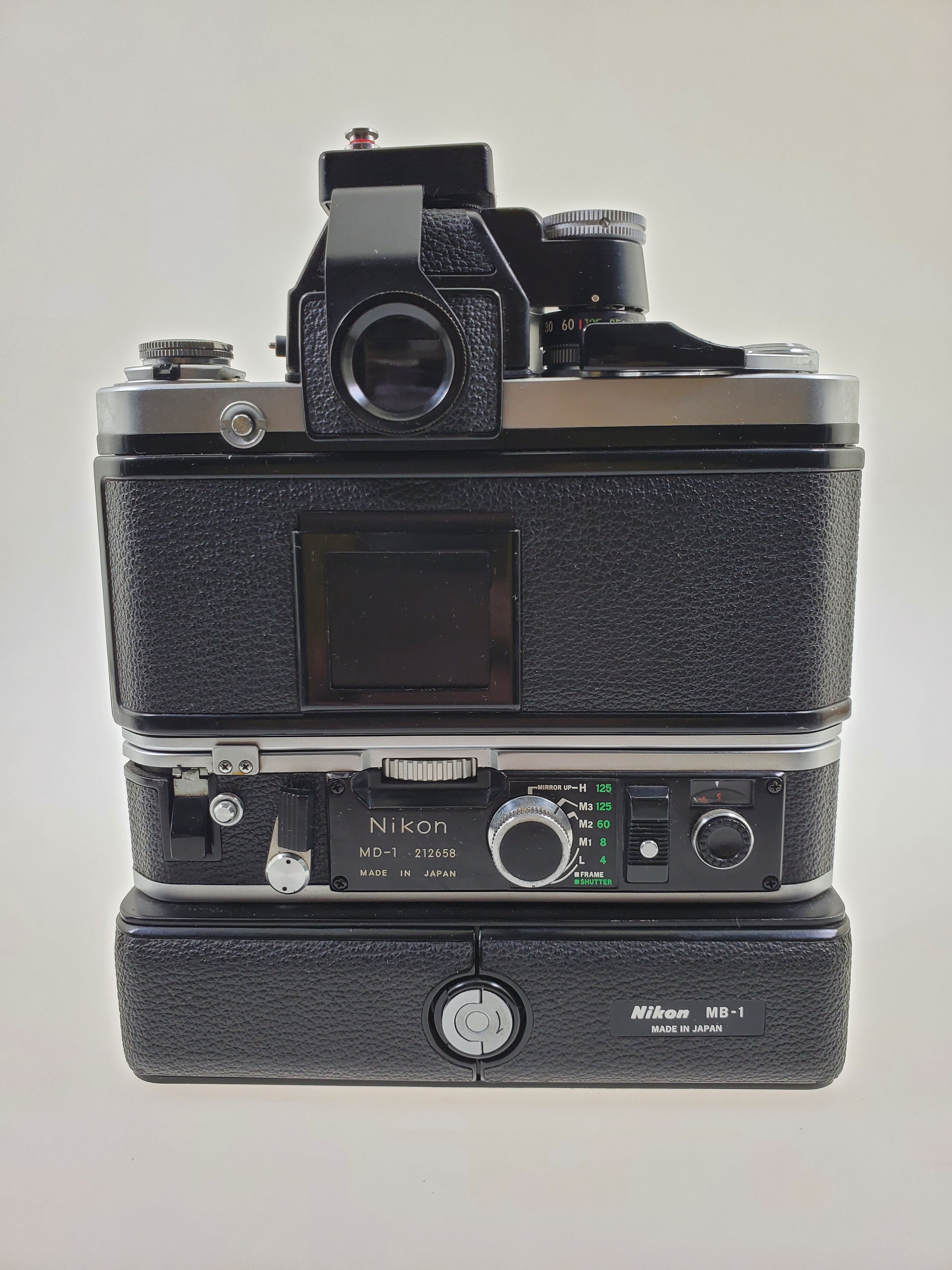 1973 Nikon FA 35mm Film Camera Body Only With MD-1 Motor
