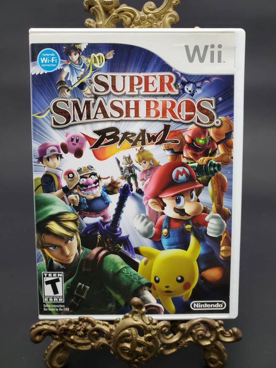 Wii Game lot: Super Smash Bros. Brawl, Go Vacation, and CRUIS'N. VG+