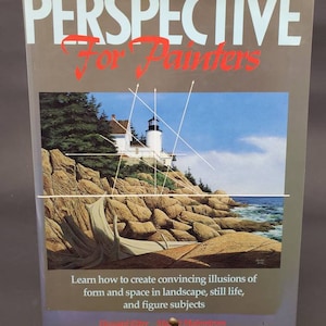 1990 Perspective For Painters Hardcover Book by Howard Etter Margit Malmstrom ISBN 0-8230-3999-4 ISBN 9 780823 039999