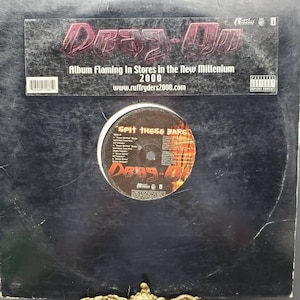 1999 Drag-On Spit These Bars LP Ruff Ryders Records Vinyl Record Album