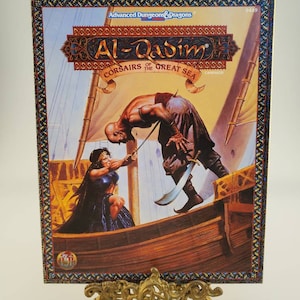 TSR 9449 Al-Qadim Corsairs of the Great Sea Dungeons and Dragons Boxed Set ISBN 1-56076-867-3 ISBN 9 781560 768678