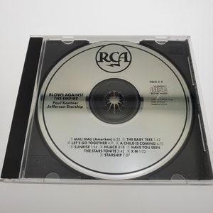 1970 Jefferson Starship Paul Kantner CD Blows Against The Empire Compact Disc 3868 2 R BMG Record