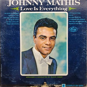 1965 Johnny Mathis Love is Everything Glenn Osser Orchestra LP MG 20991 Mercury Record Płyta winylowa Album