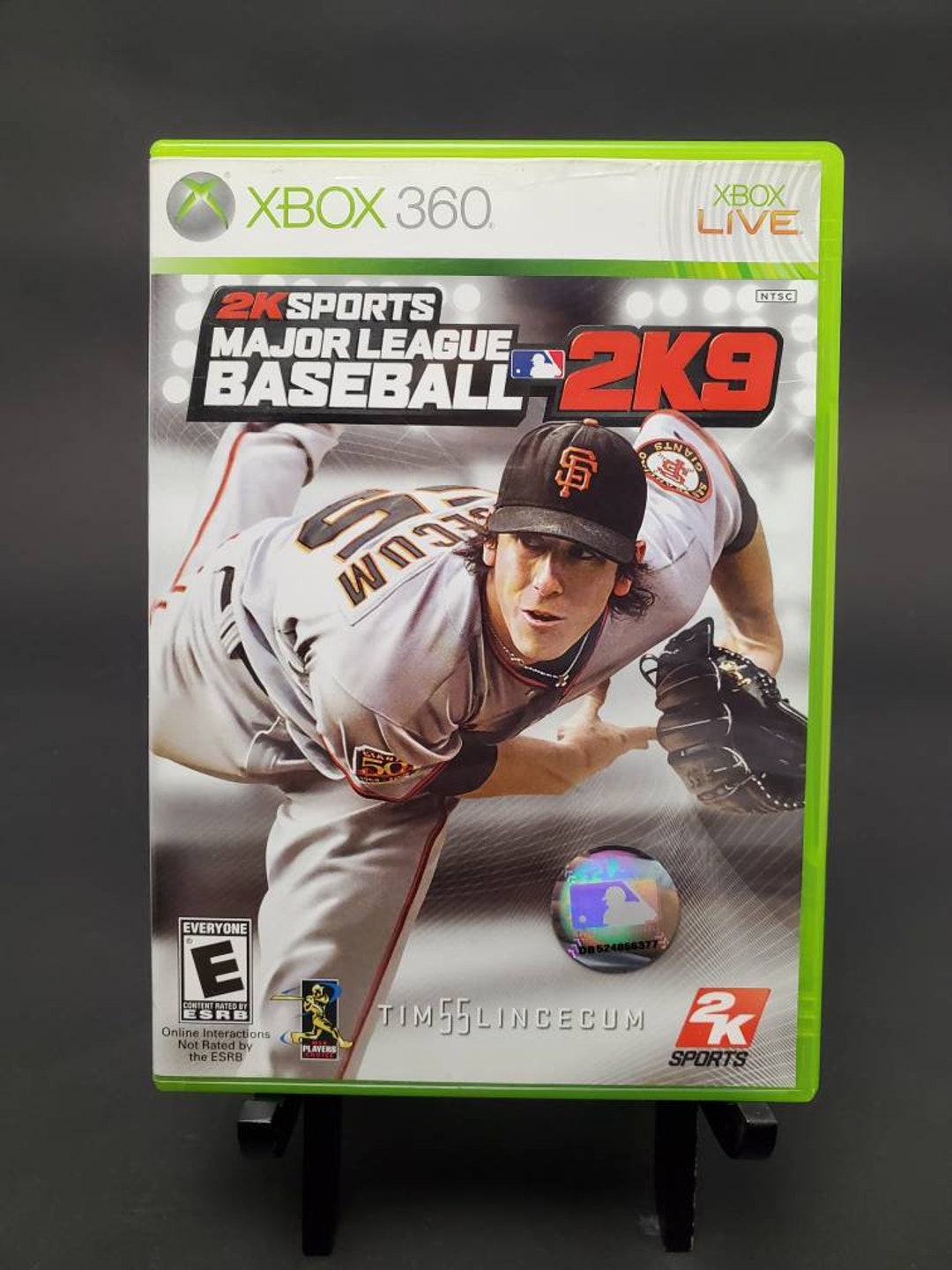XBOX 360 Live Major League Baseball 2K9 Microsoft Video Game