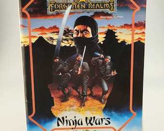 TSR 9307 Forgotten Realms Ninja Wars Oriental Adventures ISBN 0-88038-624-X ISBN 0 46363 09242 9