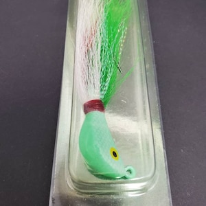 Super Bucktail Hurricane 1 1/2 ounce weight Fishing Lure Flash-aboo buck tail