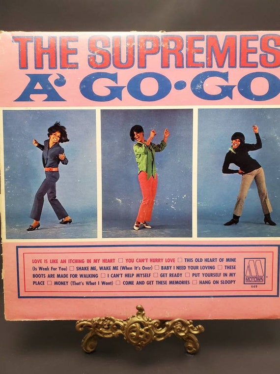 1966 ザ・シュープリームス シュープリームス A Go Go LP M 649