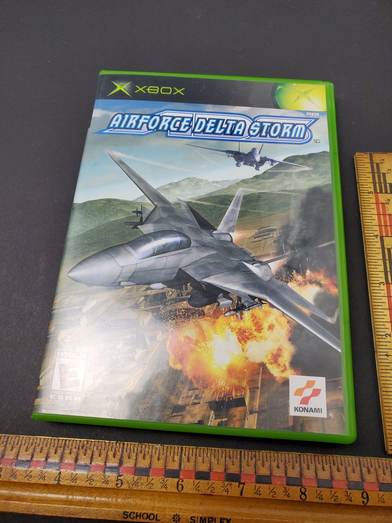 Xbox Airforce Delta Storm Microsoft Video Game CD image 9