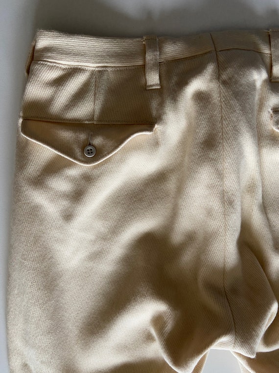 34 Jodhpurs vintage de los anos 80 pantalones de lana beige pantalones Jodhpur para hombre cintura talla 34 para hombre M Etsy Mexico