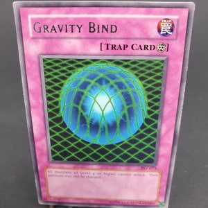 Gravity Bind PSV 073 Yugioh Tarp Card Trading Card Game 1996 copyright 2002 releasedatum