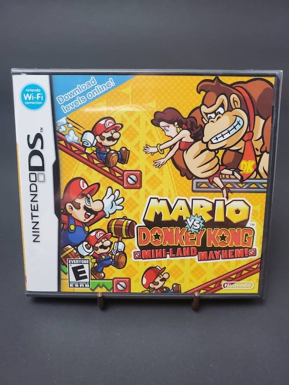 SEALED NEW Mario Vs Donkey Kong Mini Land Mayhem Nintendo DS Personal  Portable Game Cartridge -  Sweden