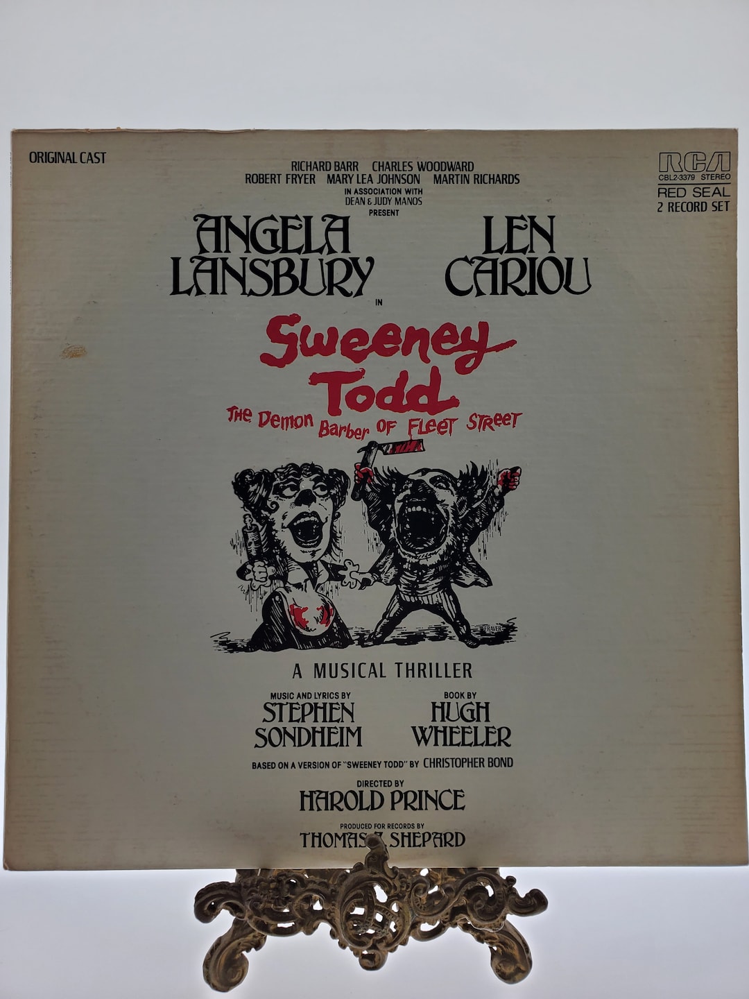 1979 Sweeney Todd the Demon Barber of Fleet Street With