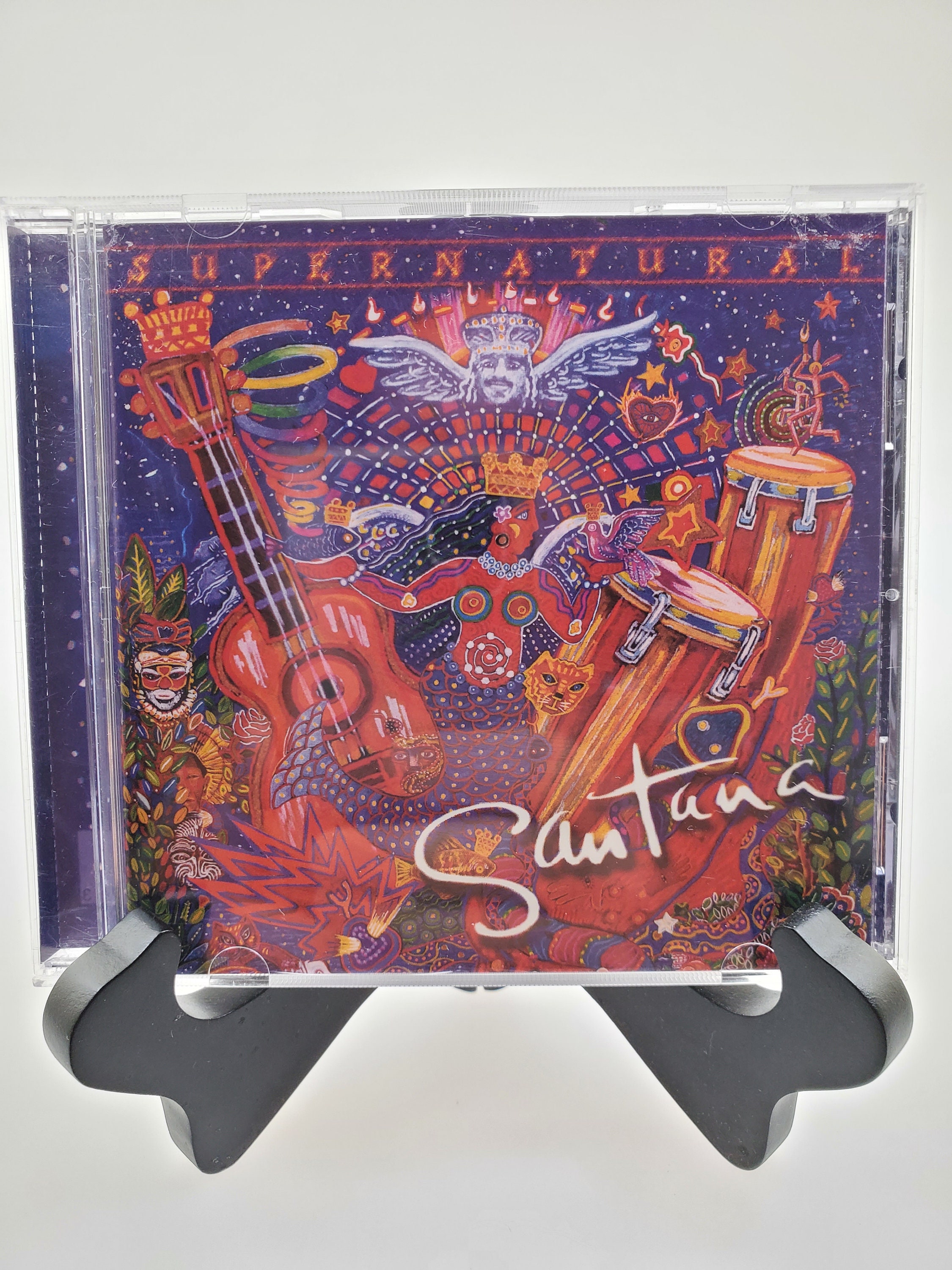 1999 Santana CD Supernatural Compact Disc 07822-19080-2 RE 1