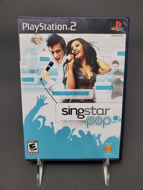 PS2 Singstar Pop Sing Star Singing Sony 2 Video - Etsy