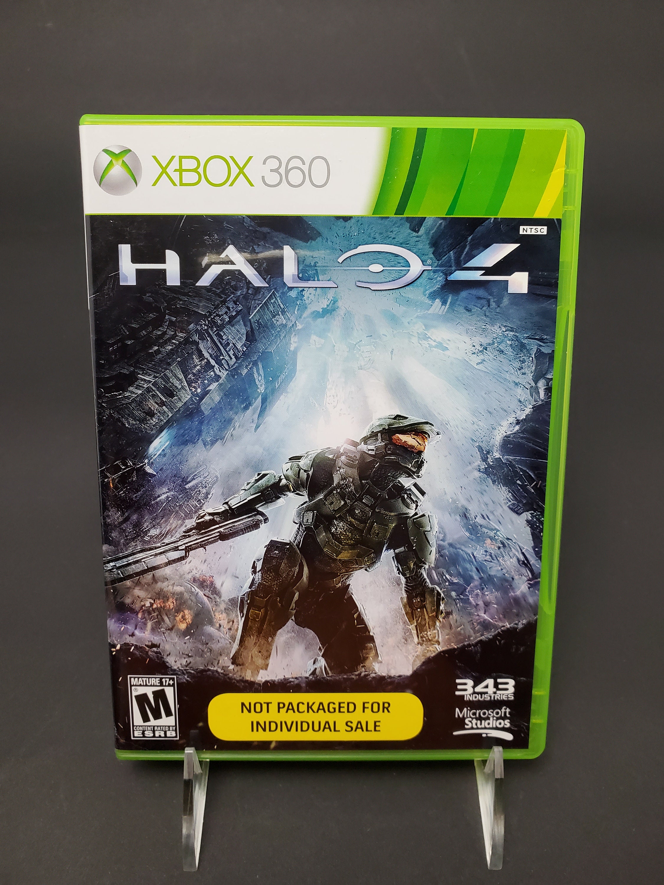 【HALO4 ヘイロー4 xbox360 ゲーム　Tシャツ】 レディース] ユーズド ヘイロー4 プリントTシャツ ゲーム