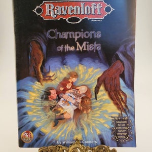 TSR 9559 Champions of the Mists Advanced Dungeon and Dragons Softcover Source Book ISBN 9-780786-907656