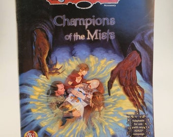 TSR 9559 Champions of the Mists Advanced Dungeon and Dragons Softcover Source Book ISBN 9-780786-907656
