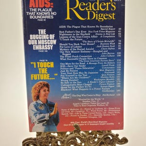 1987 giugno Reader's Digest Tocco il futuro Christa McAuliffe