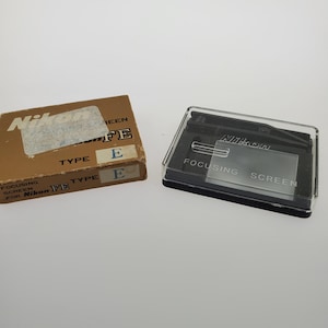 Écran filtrant Nikon FE de type E fabriqué au Japon