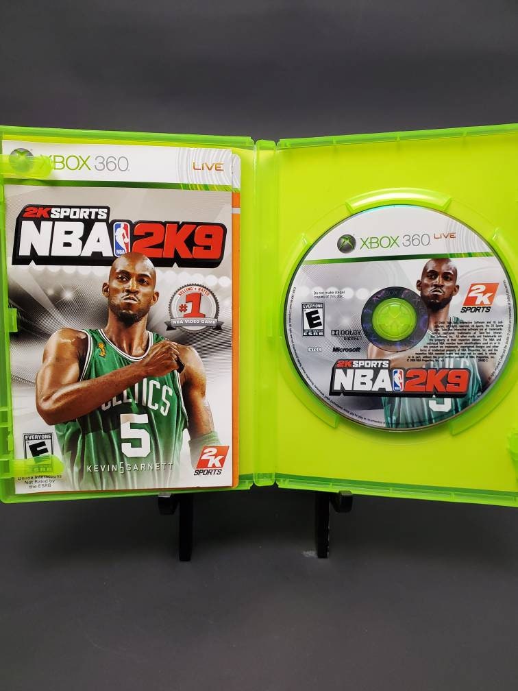 Jogo De Basquete Nba 2k9 Xbox 360 Midia Fisica Original